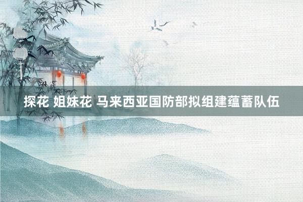 探花 姐妹花 马来西亚国防部拟组建蕴蓄队伍